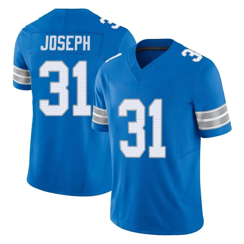 Johmsee D.Lions #31 Kerby Joseph Player Blue Limited Vapor F.U.S.E. Alternate Home Game Stitched Jerseys