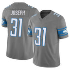 Johmsee D.Lions #31 Kerby Joseph Player Gray Vapor F.U.S.E. Limited Home Game Stitched Jerseys