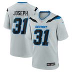 Johmsee D.Lions #31 Kerby Joseph Silver 2026 Rivalries Collection Game Stitched Jerseys