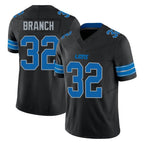 Johmsee D.Lions #32 Brian Branch Player Black Alternate Vapor F.U.S.E. Limited Home Game Stitched Jerseys