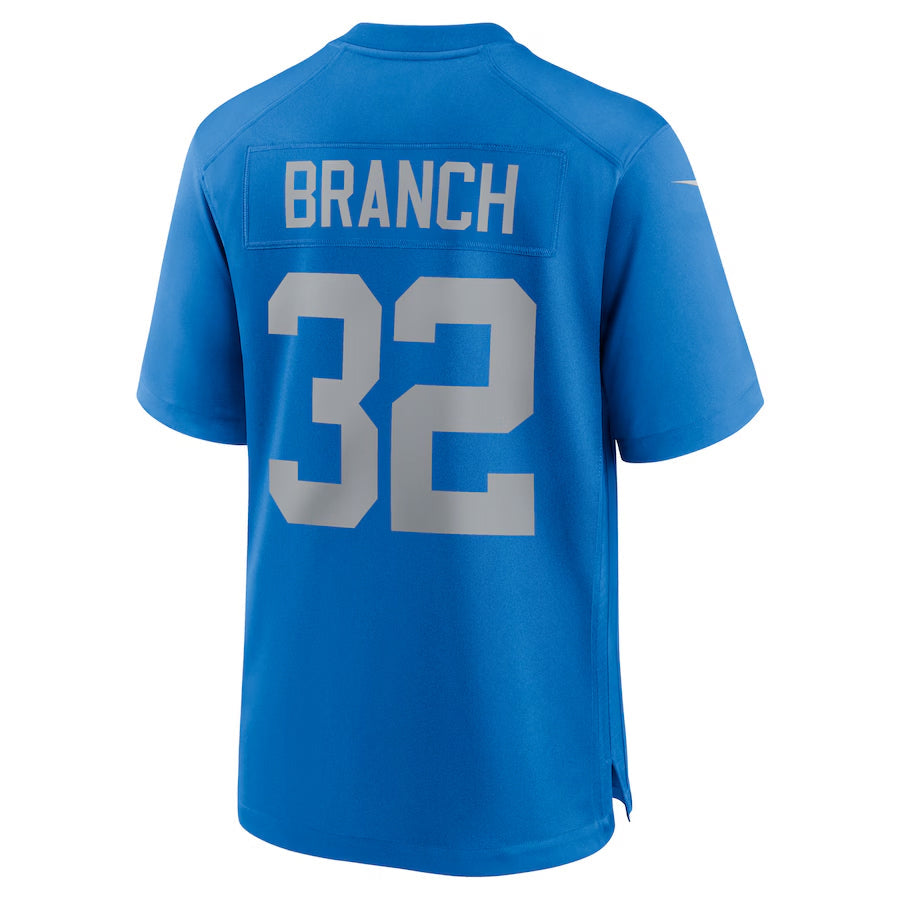 Johmsee D.Lions #32 Brian Branch Player Blue Alternate Game Stitched Jerseys