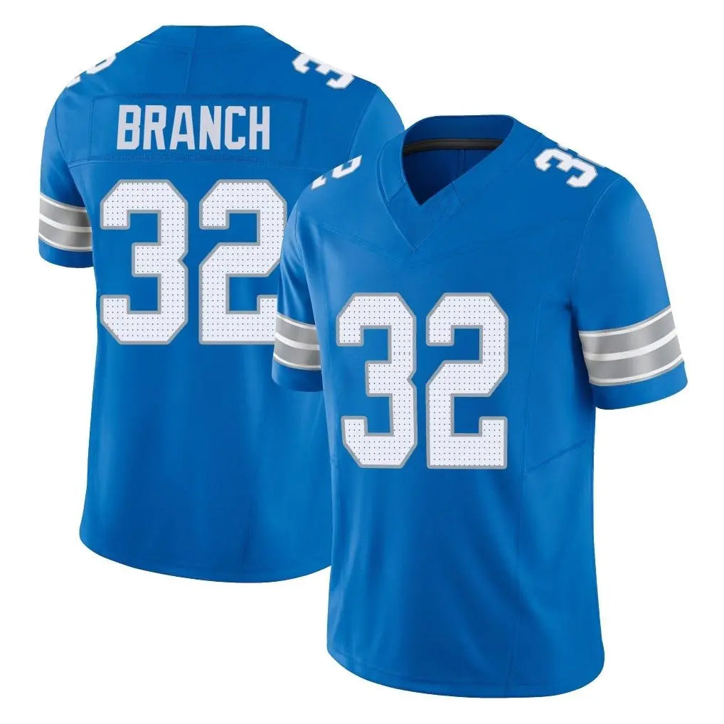 Johmsee D.Lions #32 Brian Branch Player Blue Limited Vapor F.U.S.E. Alternate Home Game Stitched Jerseys