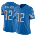 Johmsee D.Lions #32 Brian Branch Player Blue Vapor F.U.S.E. Limited Home Game Stitched Jerseys