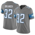 Johmsee D.Lions #32 Brian Branch Player Gray Vapor F.U.S.E. Limited Home Game Stitched Jerseys