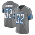 Johmsee D.Lions #32 Brian Branch Player Gray Vapor Untouchable Limited Home Game Stitched Jerseys