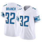 Johmsee D.Lions #32 Brian Branch Player White Vapor F.U.S.E. Limited Home Game Stitched Jerseys