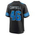 Johmsee D.Lions #46 Jack Campbell Black 2nd Alternate Game Stitched Jerseys