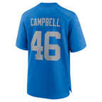 Johmsee D.Lions #46 Jack Campbell Blue Alternate Game Stitched Jerseys