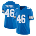 Johmsee D.Lions #46 Jack Campbell Player Blue Limited Vapor F.U.S.E. Alternate Home Game Stitched Jerseys