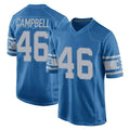 Johmsee D.Lions #46 Jack Campbell Player Blue Vapor Untouchable Throwback Game Stitched Jerseys