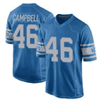 Johmsee D.Lions #46 Jack Campbell Player Blue Vapor Untouchable Throwback Game Stitched Jerseys