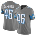 Johmsee D.Lions #46 Jack Campbell Player Gray Vapor F.U.S.E. Limited Home Game Stitched Jerseys
