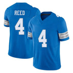 Johmsee D.Lions #4 D.J. Reed Player Blue Limited Vapor F.U.S.E. Alternate Home Game Stitched Jerseys