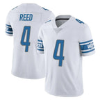 Johmsee D.Lions #4 D.J. Reed Player White Limited Vapor Untouchable Home Game Stitched Jerseys