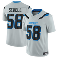 Johmsee D.Lions #58 Penei Sewell Silver 2026 Rivalries Collection Limited Stitched Jerseys