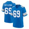 Johmsee D.Lions #69 Tate Ratledge Player Blue Alternate Home Game Stitched Jerseys