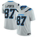 Johmsee D.Lions #87 Sam LaPorta Silver 2026 Rivalries Collection Limited Stitched Jerseys