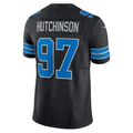 Johmsee D.Lions #97 Aidan Hutchinson Black 2nd Alternate Vapor F.U.S.E. Limited Stitched Jerseys