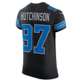 Johmsee D.Lions #97 Aidan Hutchinson Black Alternate Vapor F.U.S.E. Elite Stitched Jerseys