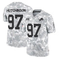 Johmsee D.Lions #97 Aidan Hutchinson Player Arctic Camo Salute To Service Limited Stitched Jerseys