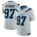Johmsee D.Lions #97 Aidan Hutchinson Silver 2026 Rivalries Collection Limited Stitched Jerseys