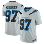 Johmsee D.Lions #97 Aidan Hutchinson Silver 2026 Rivalries Collection Limited Stitched Jerseys