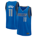 Johmsee D.Mavericks #11 Kyrie Irving Blue Fast Break Replica Player Jerseys - Icon Edition