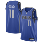 Johmsee D.Mavericks #11 Kyrie Irving Blue Swingman Jerseys - Icon Edition