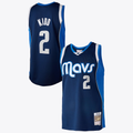 Johmsee D.Mavericks #2 Jason Kidd Blue Mitchell & Ness 2011 Swingman Authentic Stitched Jerseys