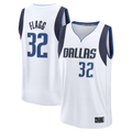 Johmsee D.Mavericks #32 Cooper Flagg White 2025 Draft First Round Pick Fast Break Replica Jerseys - Association Edition