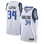 Johmsee D.Mavericks #34 White Santi Aldama Association Edition Swingman Stitched Jerseys