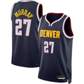Johmsee D.Nuggets #27 Jamal Murray Navy Swingman Jerseys - Icon Edition