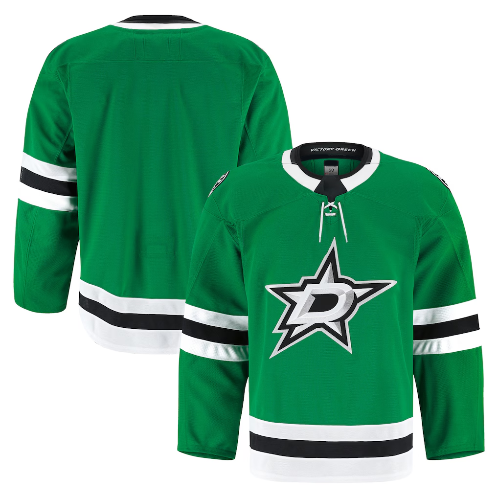 Johmsee D.Stars Kelly Green Home Authentic Pro Jerseys