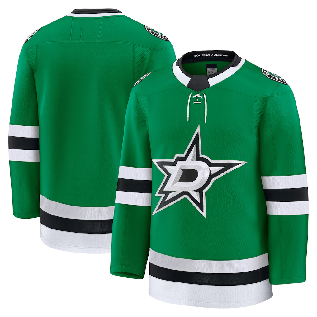 Johmsee D.Stars Kelly Green Home Premium Jerseys