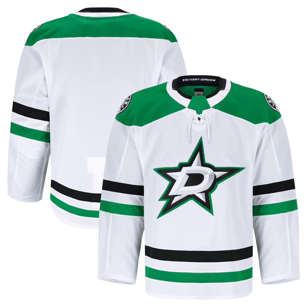 Johmsee D.Stars White Away Authentic Pro Jerseys