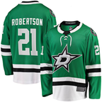 Johmsee D.Stars #21 Jason Robertson Kelly Green Home Breakaway Replica Jerseys