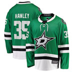 Johmsee D.Stars #35 Joel Hanley Kelly Green Breakaway Player Jerseys