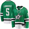 Johmsee D.Stars #5 Nils Lundkvist Kelly Green Home Premier Breakaway Player Jerseys