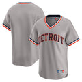 Johmsee D.Tigers Gray Cooperstown T-shirt Home Game Blank Player Stitched Jerseys