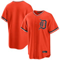 Johmsee D.Tigers Orange Home Game Blank Player Stitched Jerseys