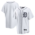 Johmsee D.Tigers White Home Game Blank Player Stitched Jerseys