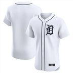 Johmsee D.Tigers White Limited Elite Home Blank Player Stitched Jerseys
