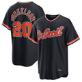 Johmsee D.Tigers #20 Spencer Torkelson Player Navy Home Game Stitched Jerseys