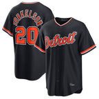 Johmsee D.Tigers #20 Spencer Torkelson Player Navy Home Game Stitched Jerseys