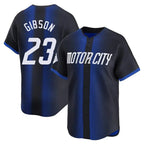 Johmsee D.Tigers #23 Kirk Gibson Player Navy City Connect Home Limited Stitched Jerseys