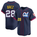 Johmsee D.Tigers #28 Javier Báez Player Navy Limited American League All-Star Edition Stitched Jerseys