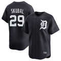 Johmsee D.Tigers #29 Tarik Skubal Player Navy Home Limited Game Stitched Jerseys