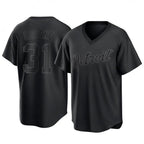 Johmsee D.Tigers #31 Riley Greene Player Black T-shirt Home Game Stitched Jerseys