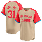 Johmsee D.Tigers #31 Riley Greene Player Cream Limited American League All-Star Game Stitched Jerseys