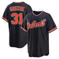 Johmsee D.Tigers #31 Riley Greene Player Navy Home Game Stitched Jerseys